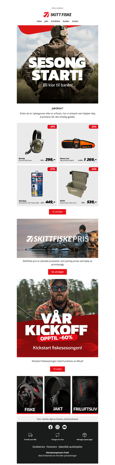 Sesongstart - bli klar til banen 🎯💥