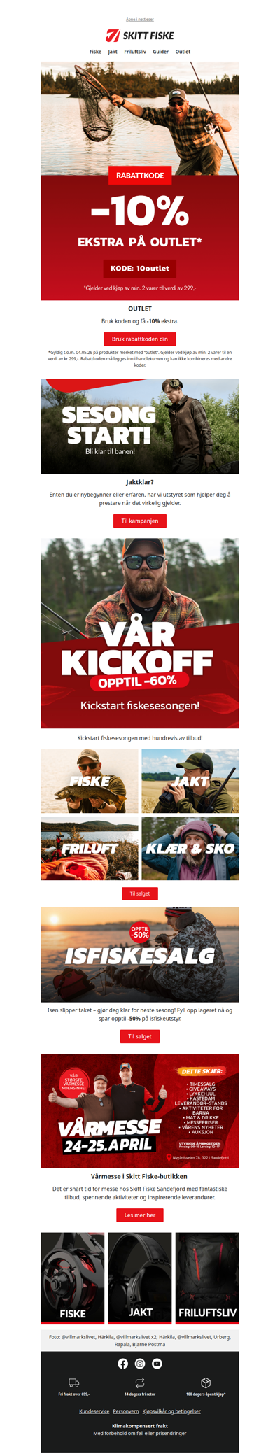 OUTLET: -10% EKSTRA* 🫨💥