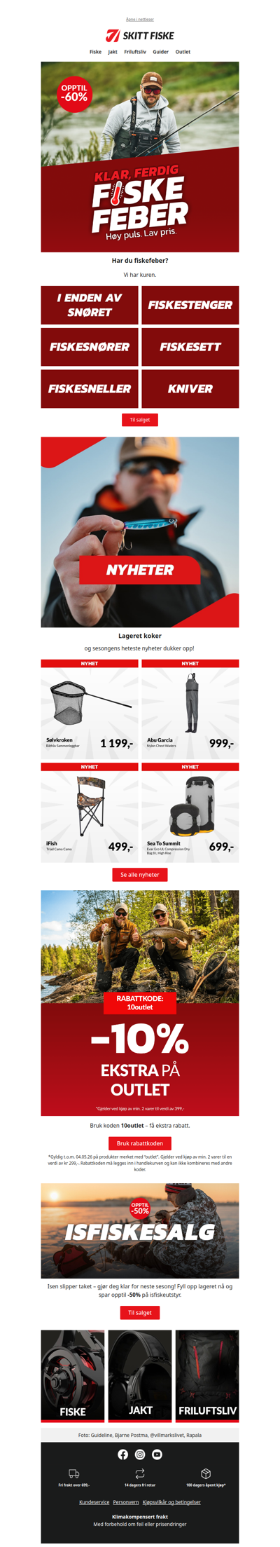 Klar, ferdig, fiskefeber 🔥🎣