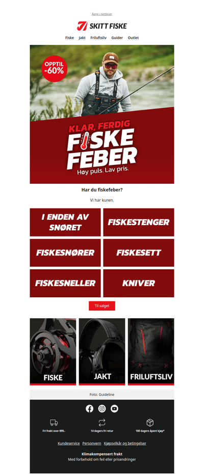 Kurer fiskefeberen 🤒 🎣