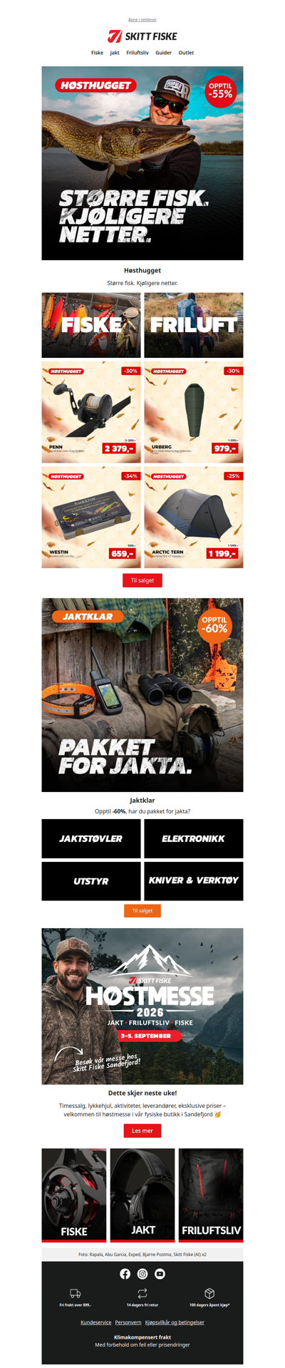 Sjekk TILBUDENE 🎣🍂