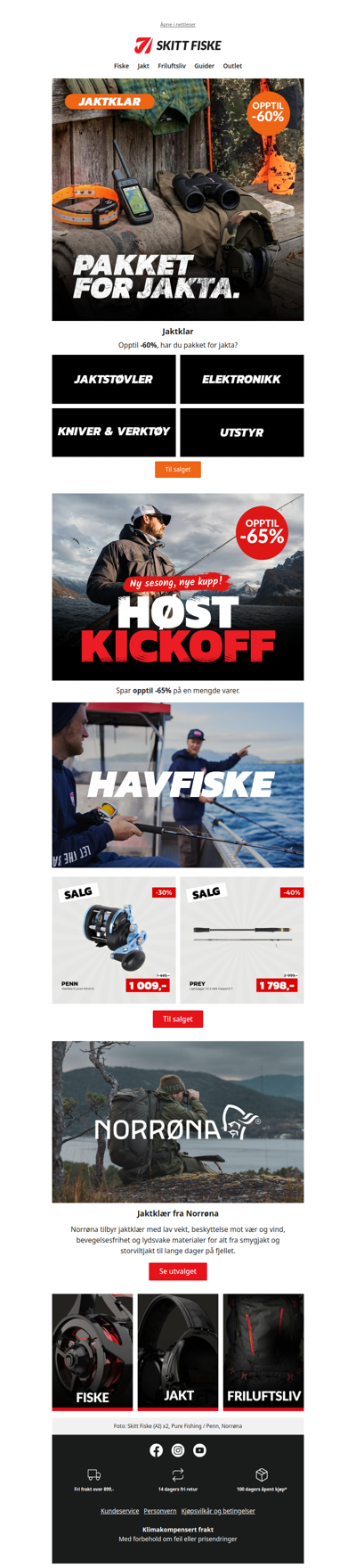 Bli jaktklar.