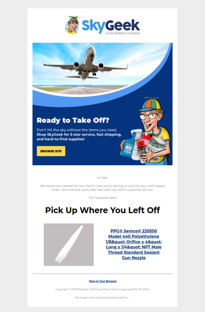 We Noticed You Checking Us Out sad