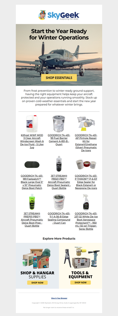 Keep the New Year Frost Free