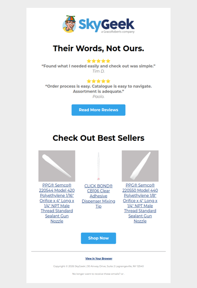 Real Experiences, Real Reviews