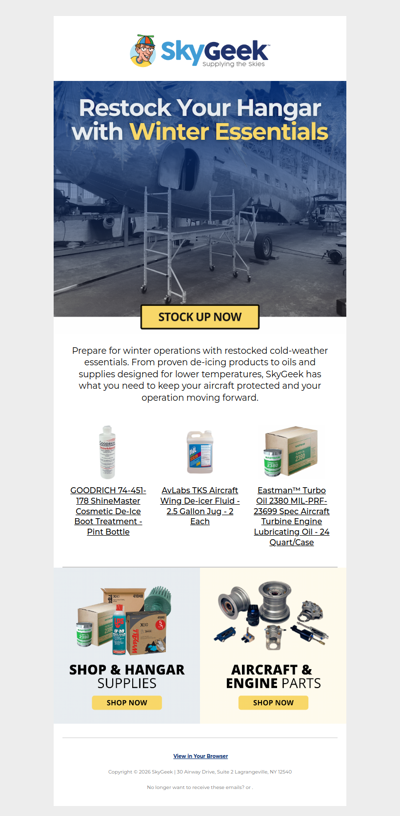 Be Ready Before the Cold Sets In