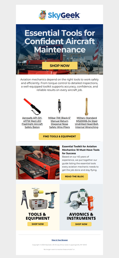 Tools You Can Rely On