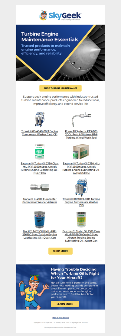 Turbine Engine Maintenance Essentials