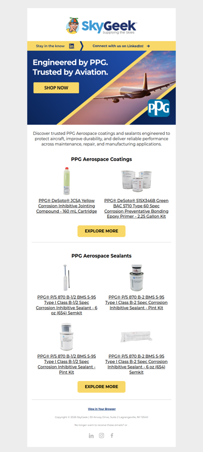 🛡️ Built to Protect with PPG Aerospace