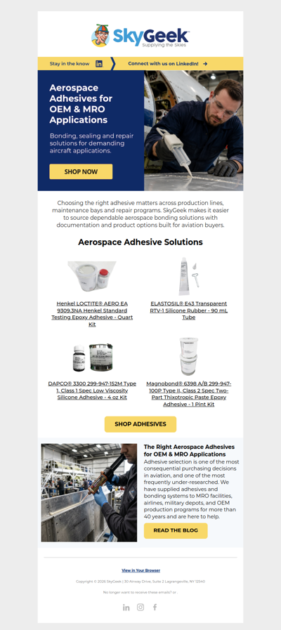 Built for Demanding Aerospace Applications