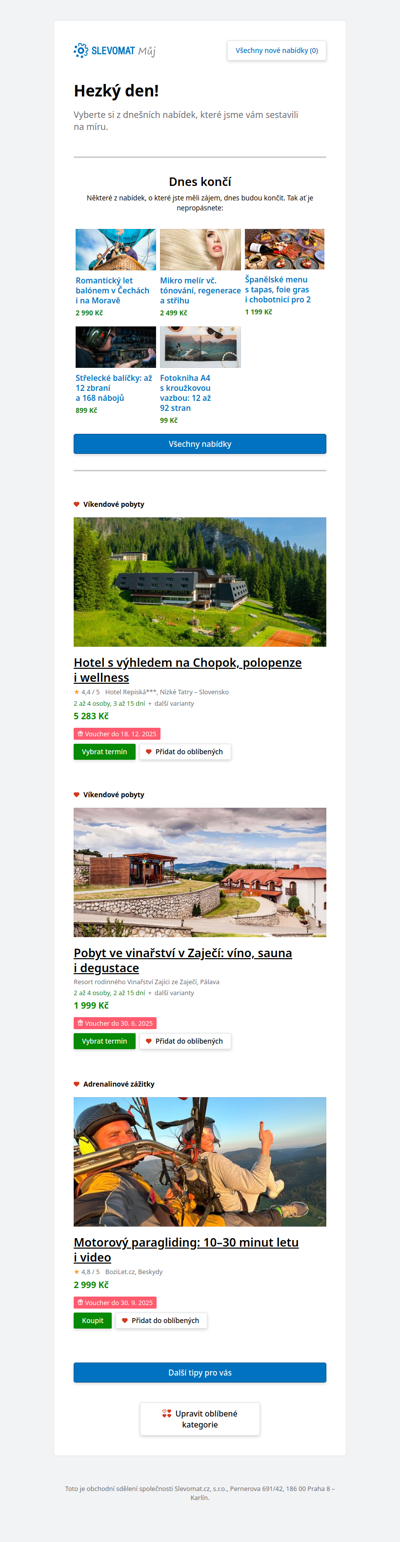 Podle vašeho gusta: Hotel s výhledem na Chopok, polopenze i wellness