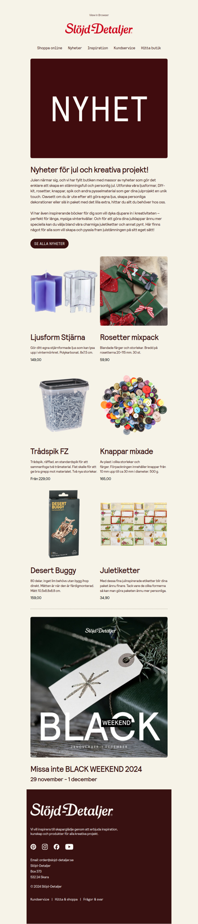 Skapa magi i jul – nya pyssel och DIY-kit hos oss!