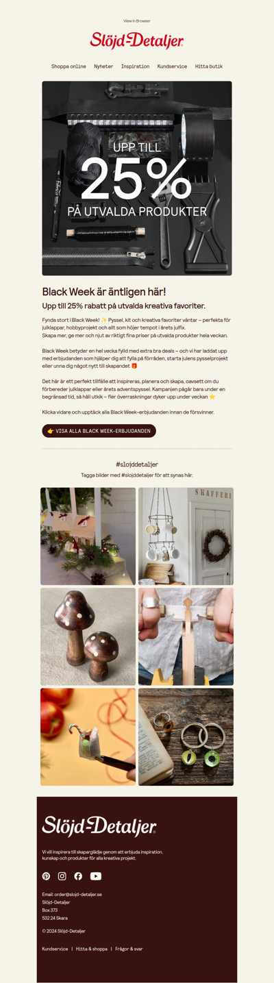 🔥 Black Week är igång – fynda dina kreativa favoriter!