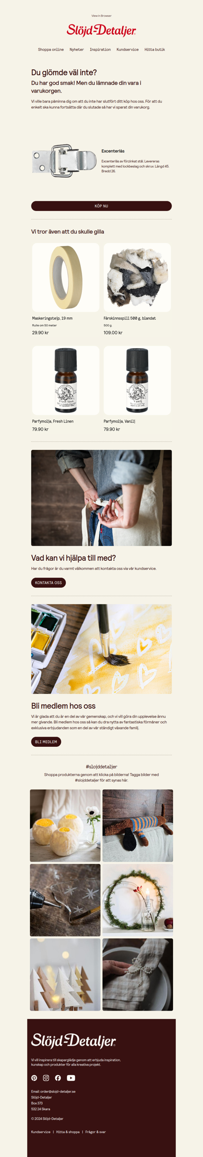 Du glömde väl inte?