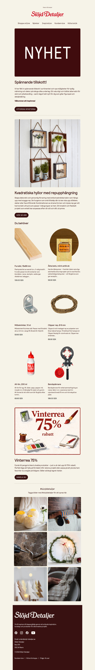 Nyheter som inspirerar