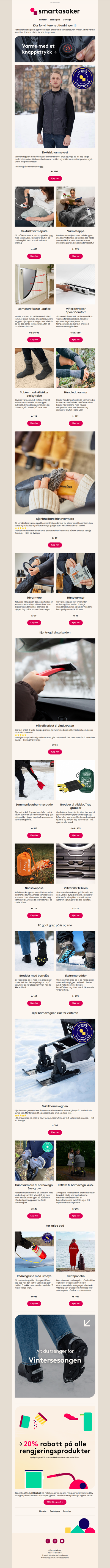 Vintertingene du ikke kan være uten ❄️