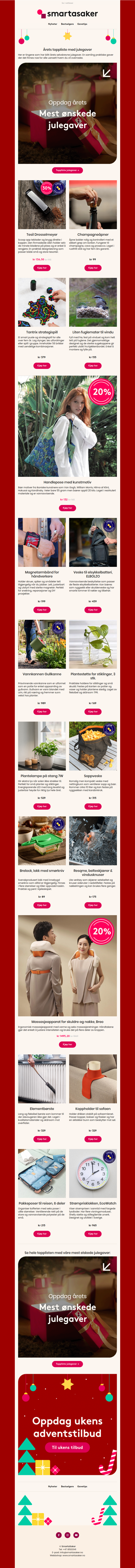 Årets toppliste med julegaver 🎁