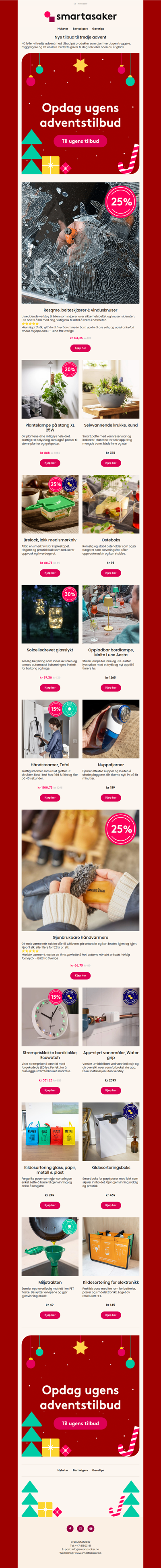 Tredje advent med nye smarte funn 🎁