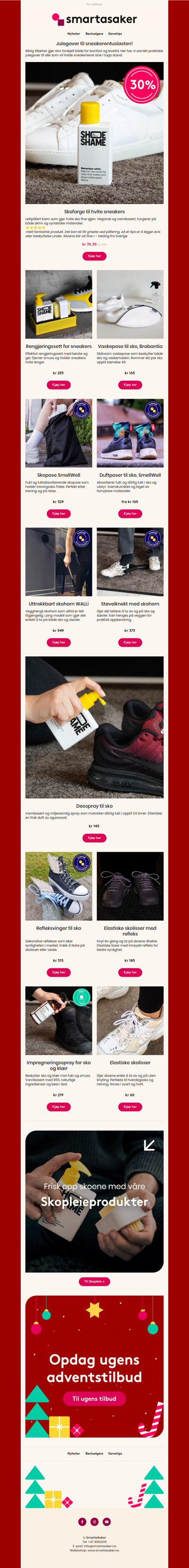 Gaver til den som elsker sneakers 🎁