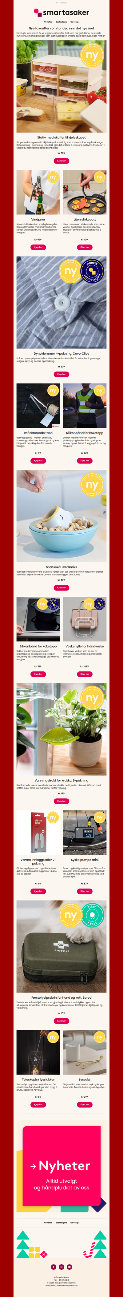 Nye smarte ting for å avslutte året med ✨