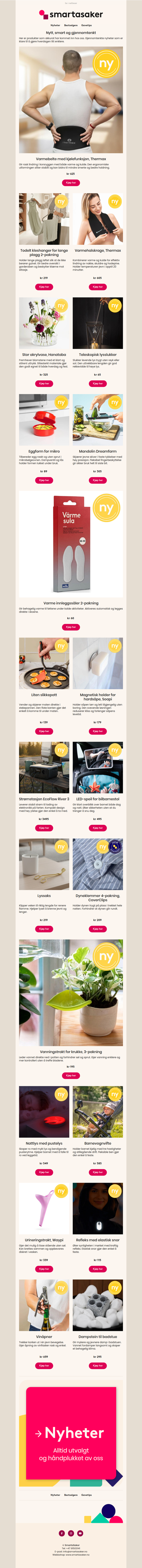 Oppdag våre nyeste nyheter! ✨