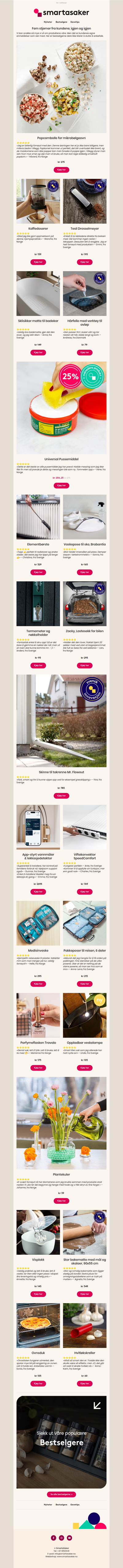 Derfor elsker kundene disse bestselgerne! ⭐️⭐️⭐️⭐️⭐️