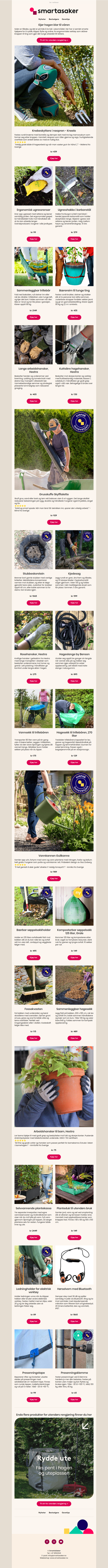 Vårrengjør ute uten å slite deg ut 🧹🌱