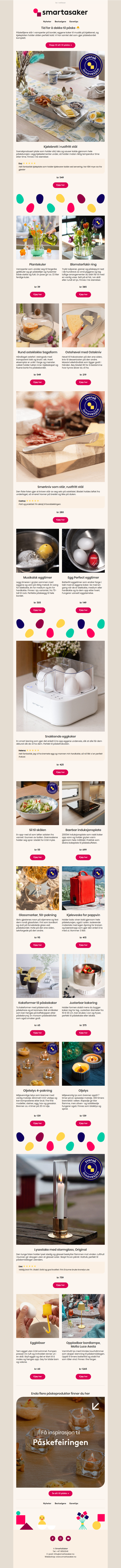 Påskebordet du skulle ønske du alltid dekket 🐣