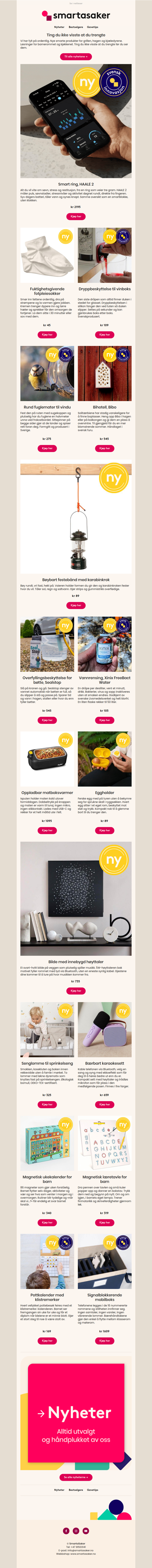 Hele helsen din i en ring og masse annet nytt ✨