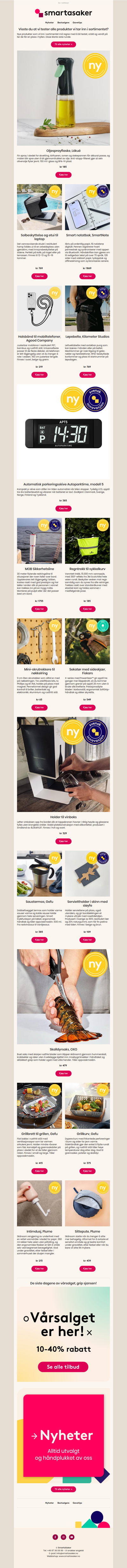 18 gjennomtestede nyheter som kvalifiserte seg 🏅