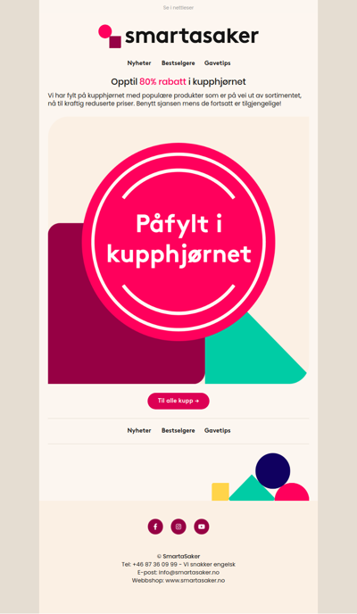 Nytt i kupphjørnet ✨