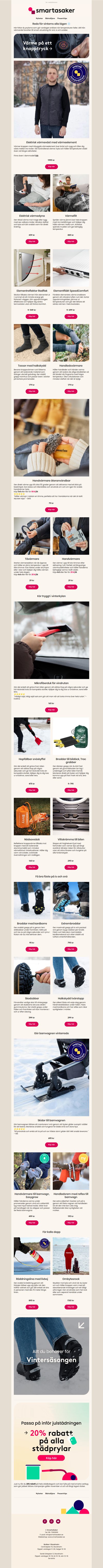 Vinterprylarna du inte kan vara utan ❄️