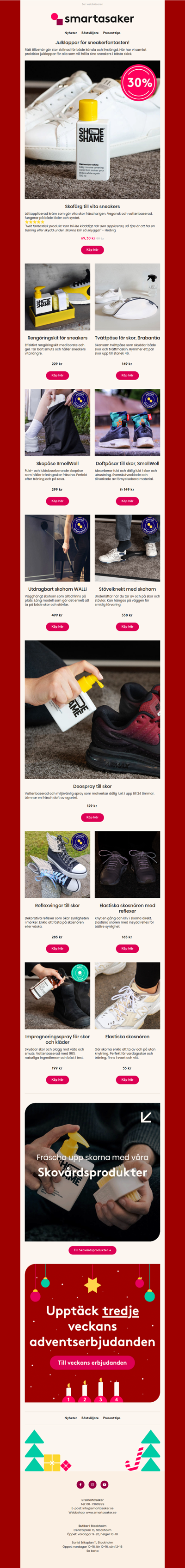 Klappar till den som älskar sina sneakers 🎁