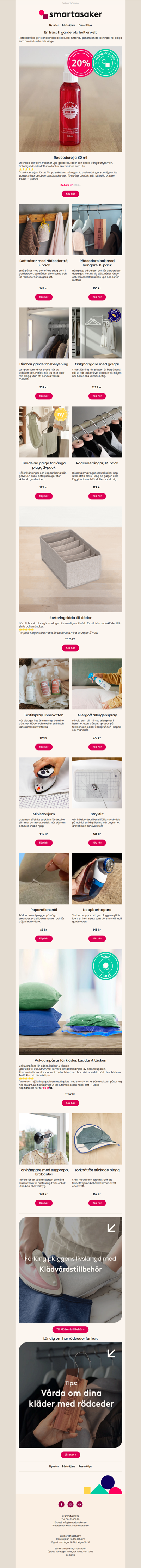 Månadens vara & klädvård som förenklar vardagen