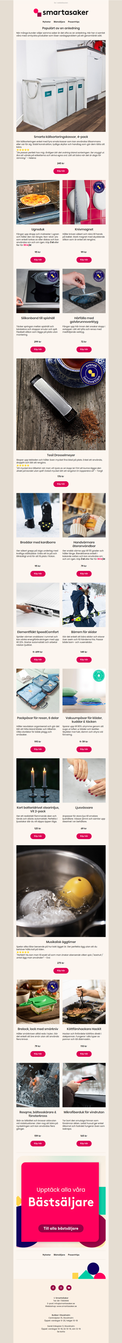 Bästsäljare som gör vardagen enklare! ✨