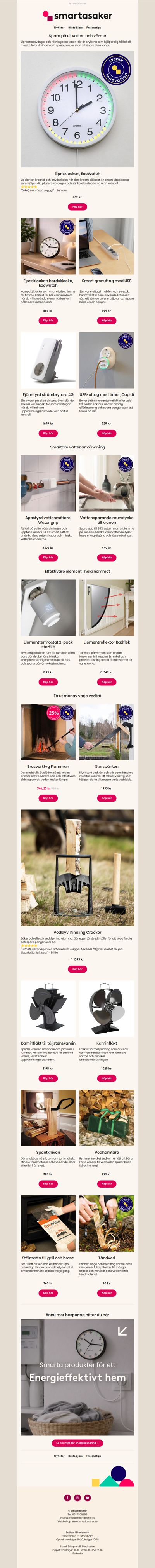 Sänk elräkningen med dessa 💡🚰