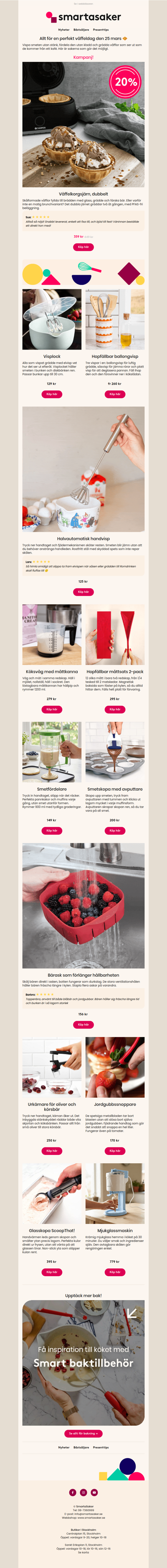 Allt du behöver till våffeldagen 🧇🍦