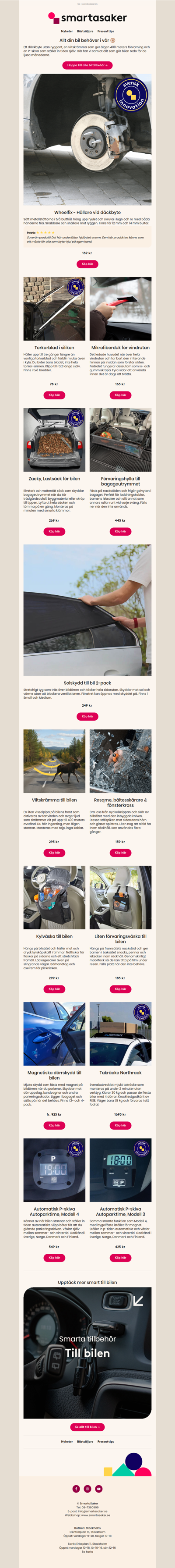 Din bil förtjänar en vår också 🛞