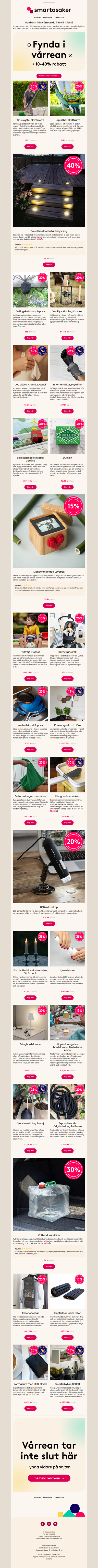 Vårrean är packad! Här är ett axplock du inte vill missa ✨