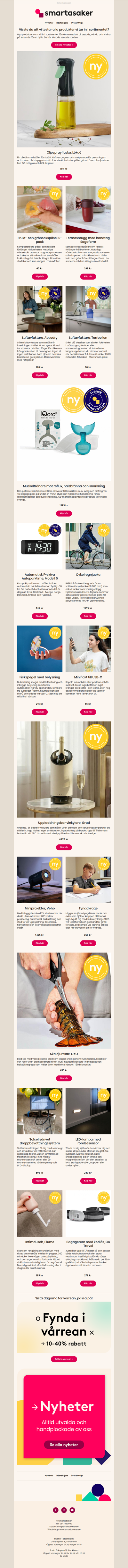 18 genomtestade nyheter som kvalat in 🏅