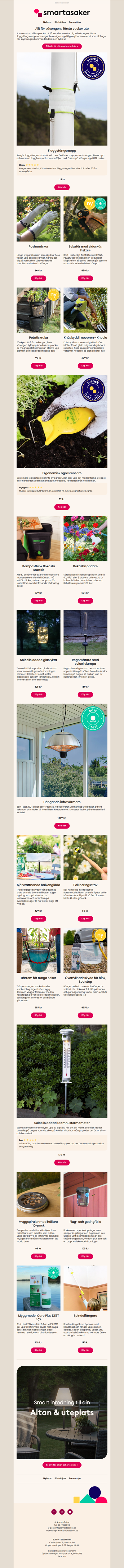 20 favoriter för trädgård och altan ☀️