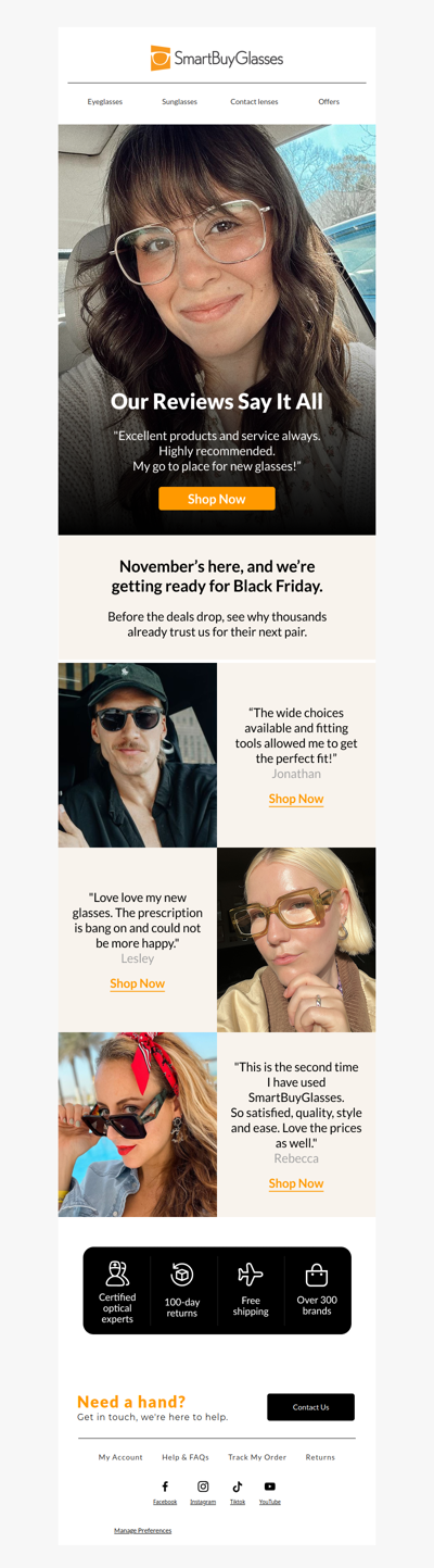 Shoppers love us. You will too this Black Friday.