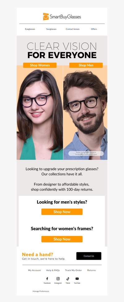 Find your next everyday pair 👓