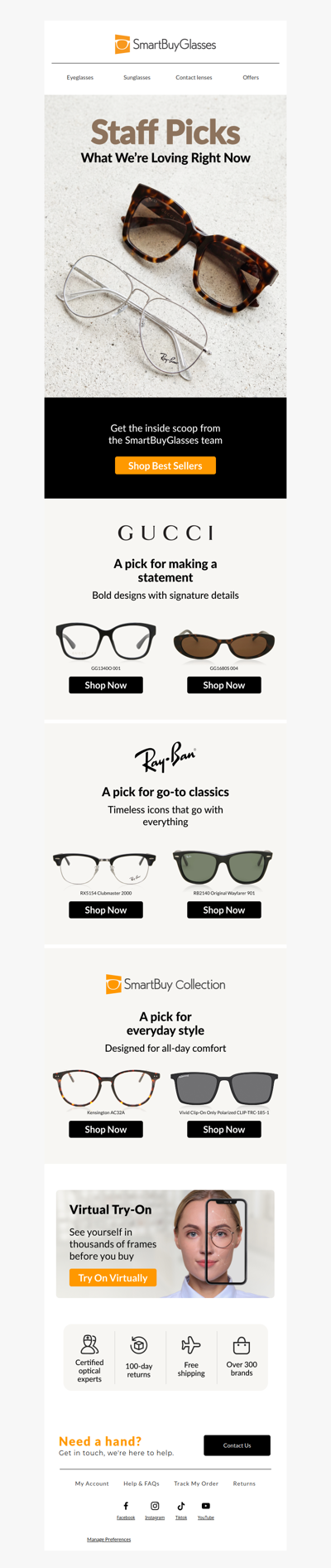 Staff picks: from the SmartBuyGlasses team