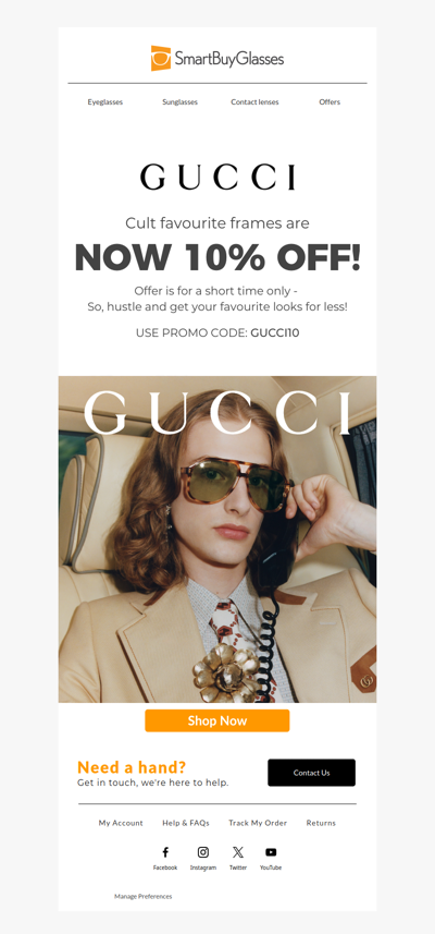 Treat yourself with Gucci