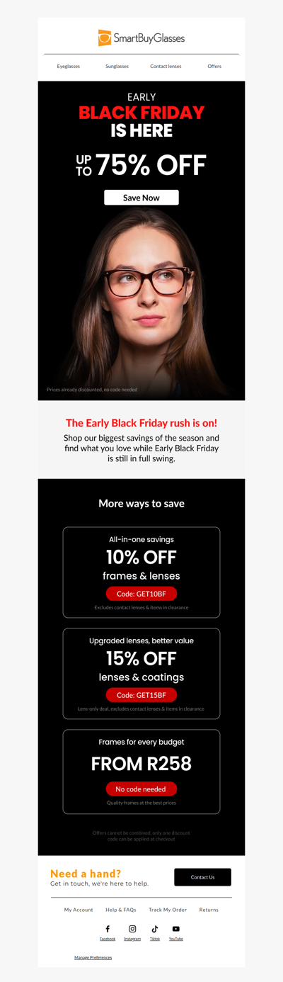 Get ahead of the Black Friday rush