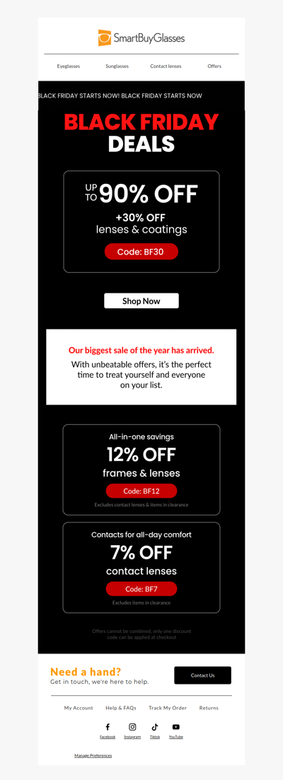 Black Friday Starts Now