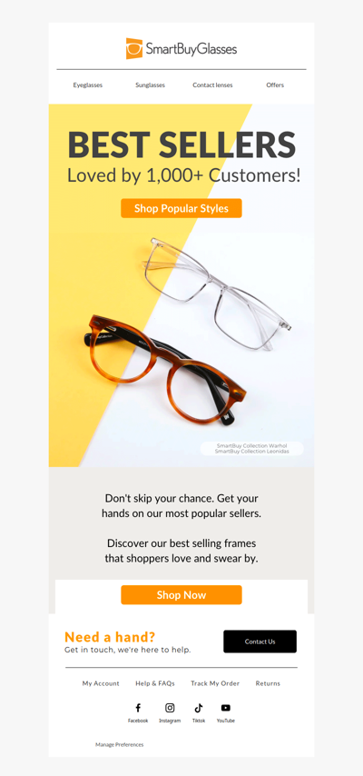 Our most-loved frames