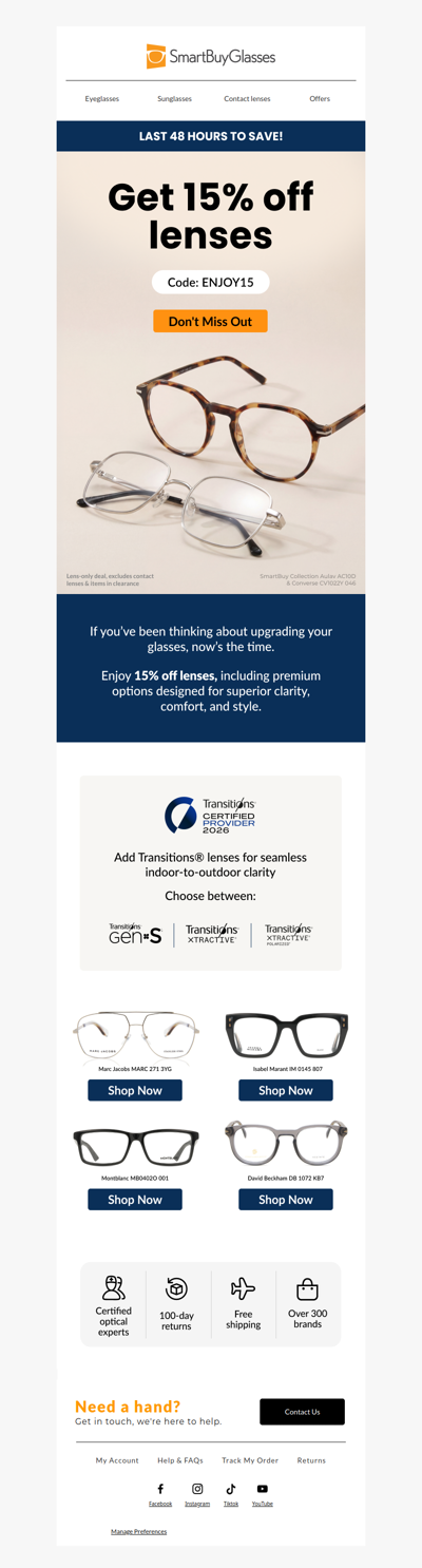 Last Chance for Spring Savings