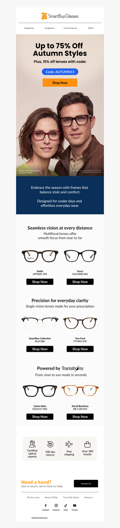 Your subscriber-exclusive autumn eyewear edit is here